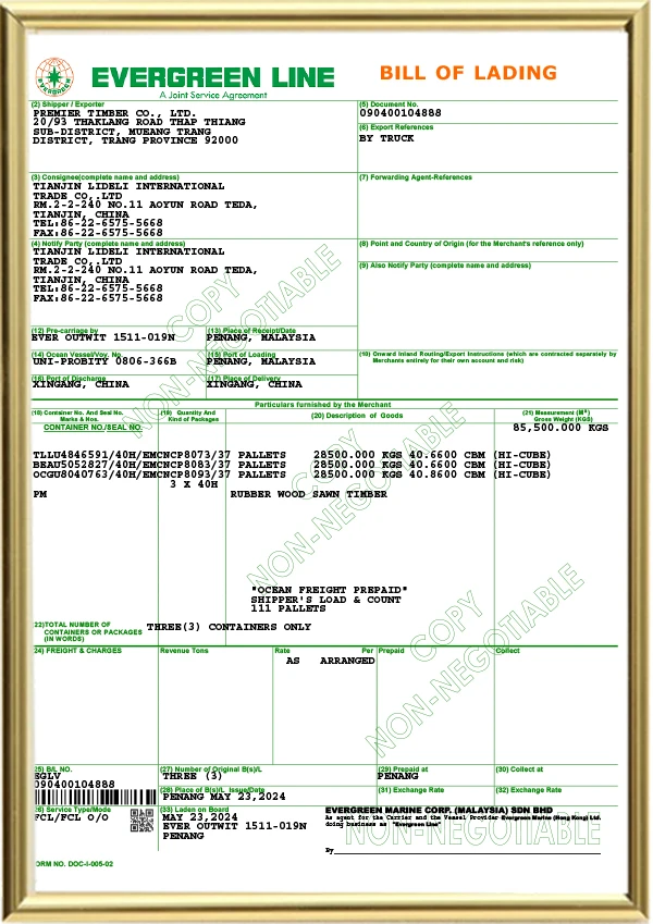 Certificado de Importaci&oacute;n
