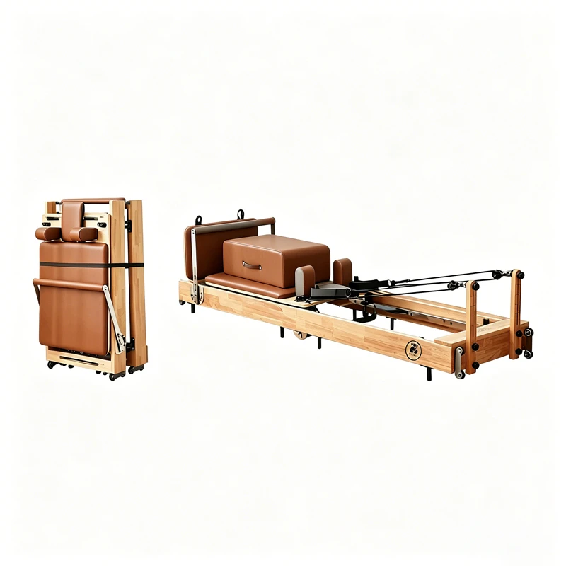 M&aacute;quina plegable del entrenamiento del cuerpo completo de los pies de acero resistentes del reformad