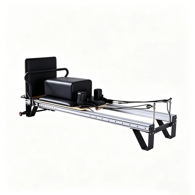 Equipo de entrenamiento multifuncional para hogar y gimnasio, reformador de Pilates de aluminio MJD-