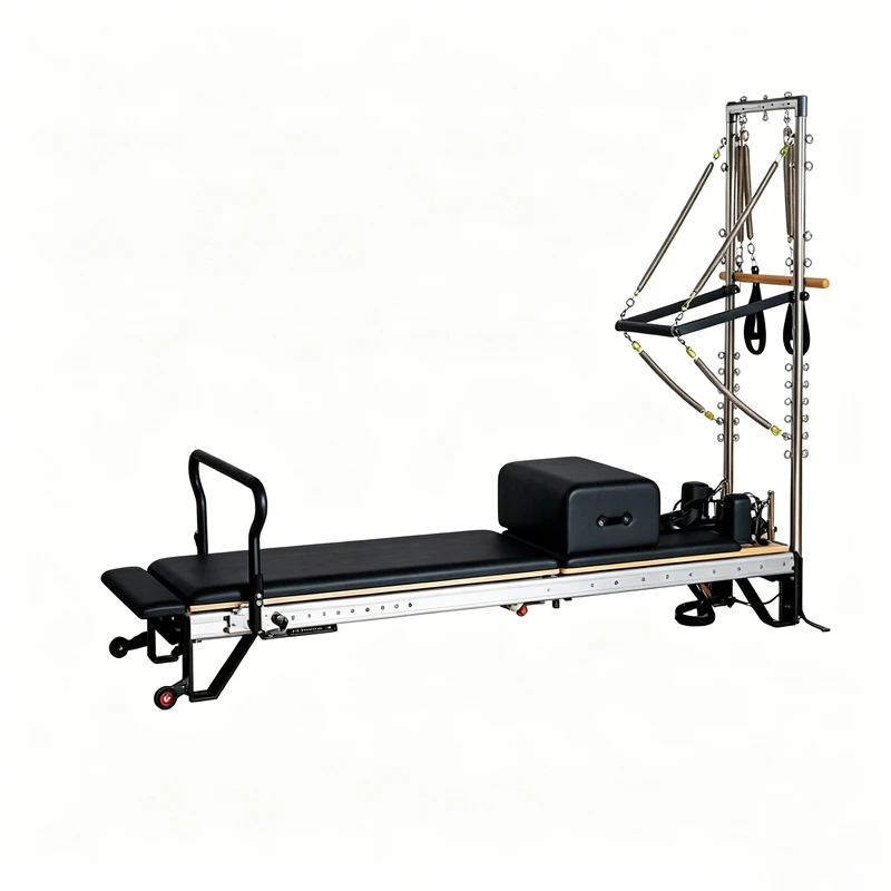 Reformador de Pilates de aluminio MJD-W35 Studio con media torre