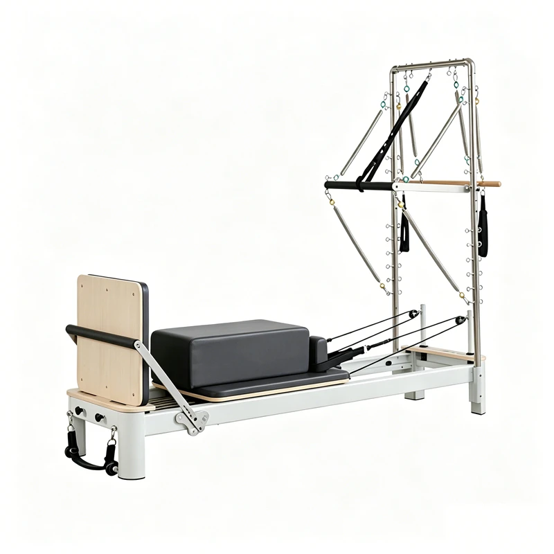 Reformador de Pilates de aluminio MJD-W41 con media torre