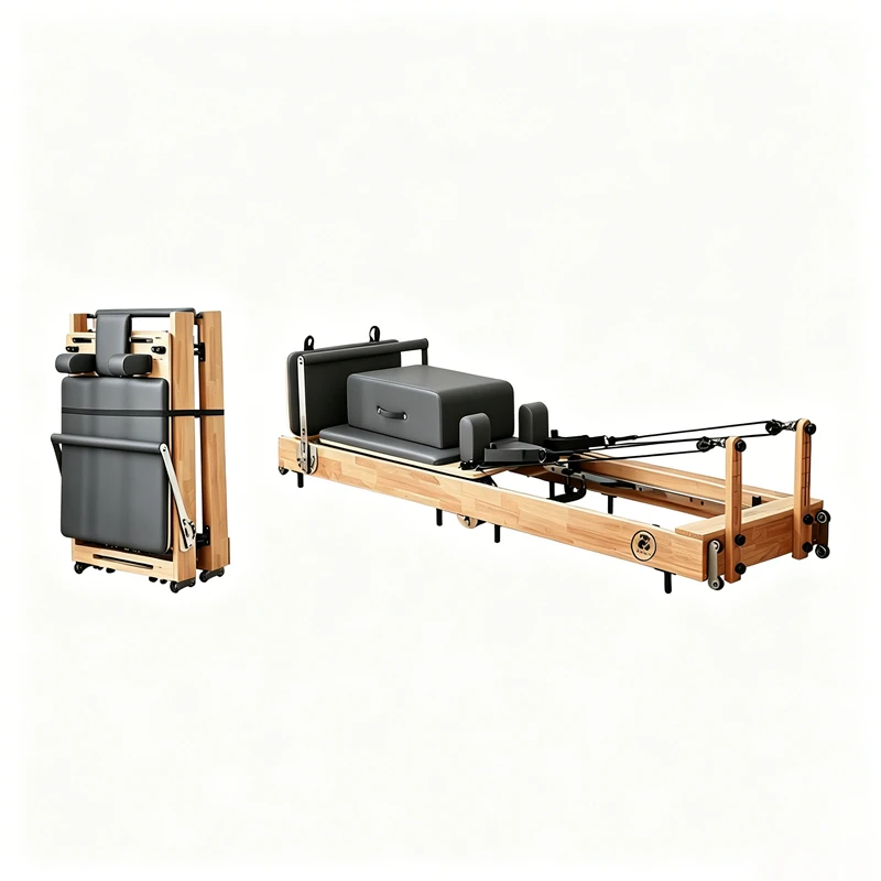 M&aacute;quina plegable del entrenamiento del cuerpo completo de los pies de acero resistentes del reformad