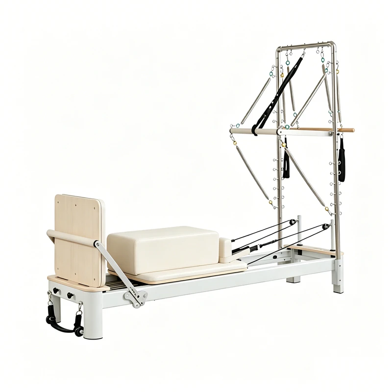 Reformador de Pilates de aluminio MJD-W41 con media torre