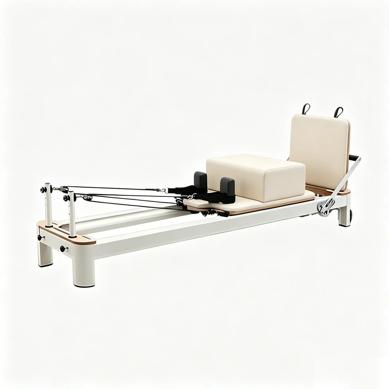 M&aacute;quina de entrenamiento f&iacute;sico comercial Pilates Reformer de aluminio MJD-W29