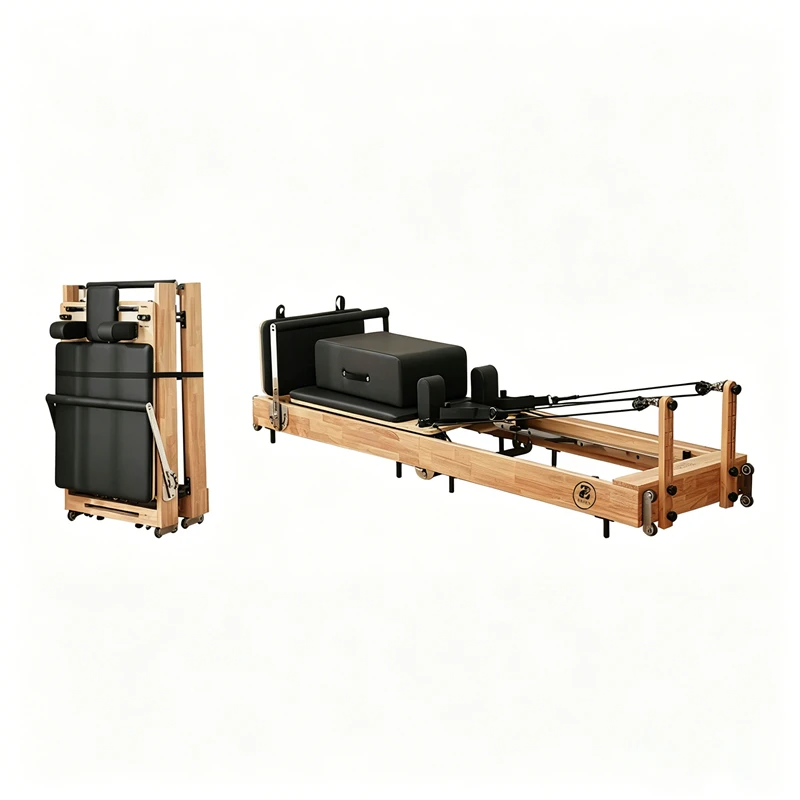M&aacute;quina plegable del entrenamiento del cuerpo completo de los pies de acero resistentes del reformad