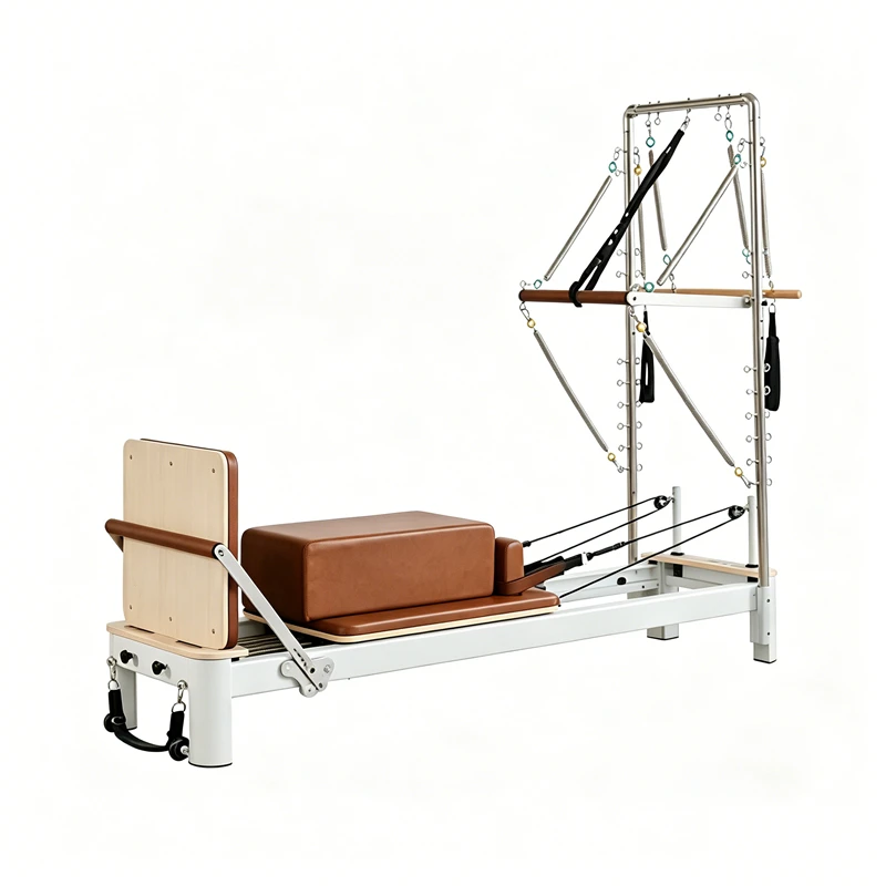 Reformador de Pilates de aluminio MJD-W41 con media torre