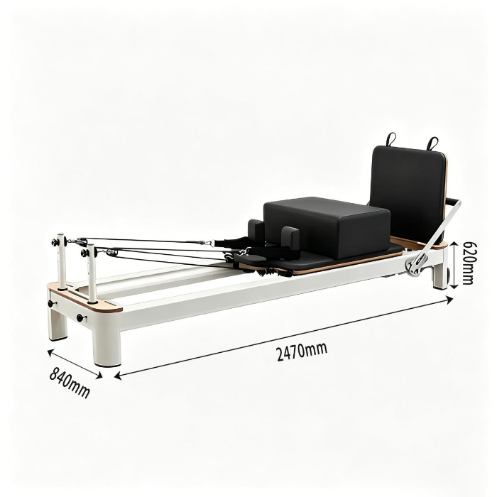 Máquina comercial de entrenamiento físico Pilates Reformer de aluminio MJD-W29