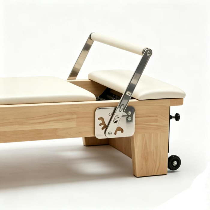 Reformador de Pilates de madera de roble MJD-M101A con pata de madera