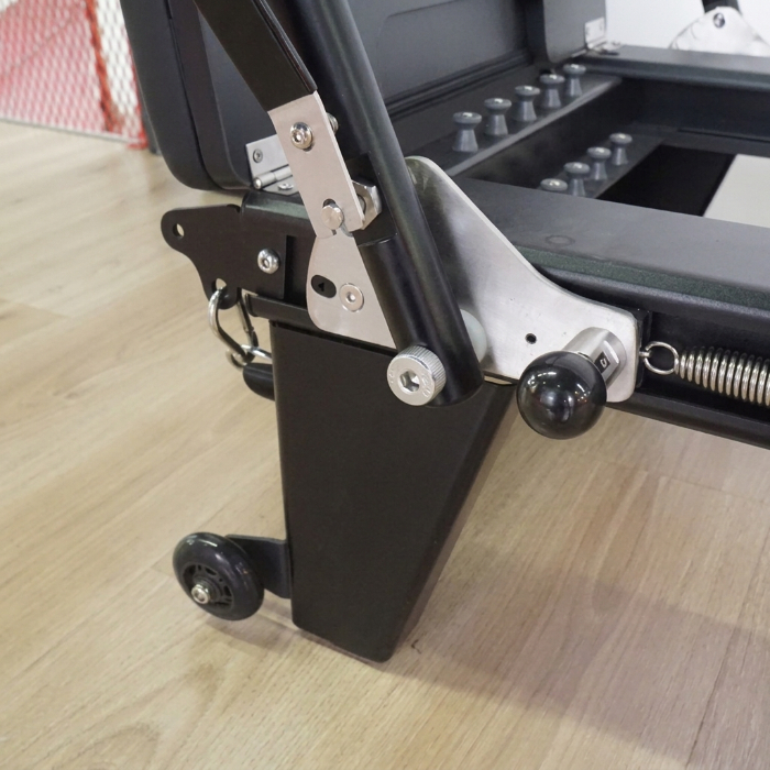 Reformador de Pilates de aluminio MJD-W45 con media torre y pista completa