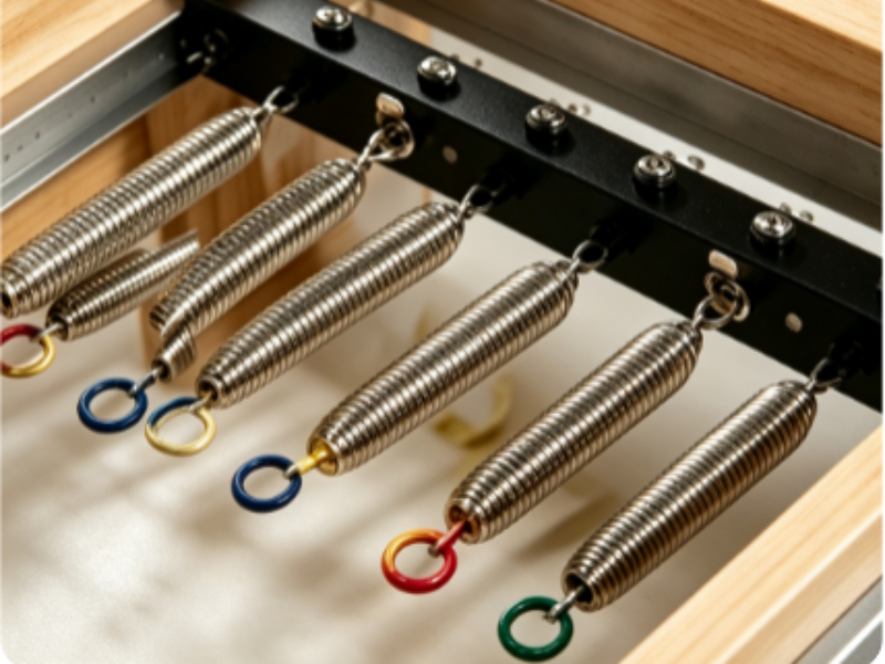 Reformador de Pilates de madera de arce ajustable MJD-W46A con pista completa