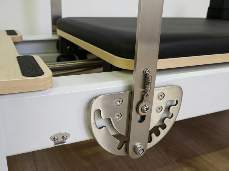 Reformador de Pilates de aluminio premium MJD-W40 plegable con patas de soporte de aleación