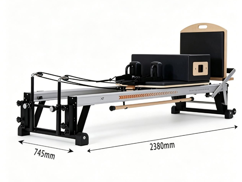 Reformador de Pilates de aluminio MJD-W44 con marco de soporte de metal