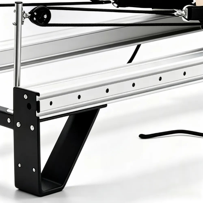Equipo de entrenamiento multifuncional para hogar y gimnasio, reformador de Pilates de aluminio MJD-W26