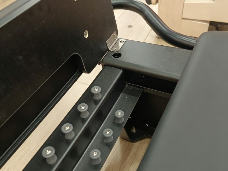 MJD-W43 Pilates Reformer de pista completa de aluminio con marco de aleación estabilizadora