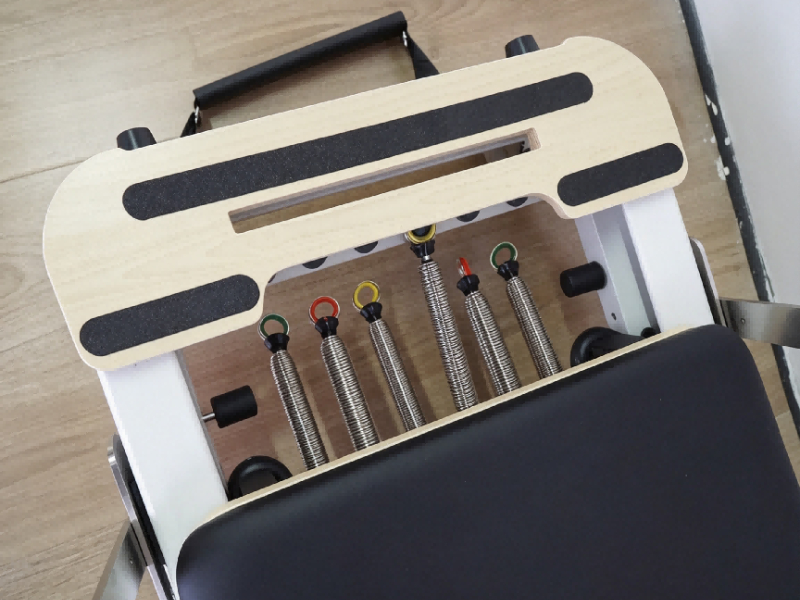 Reformador de Pilates de aluminio premium MJD-W40 plegable con patas de soporte de aleación