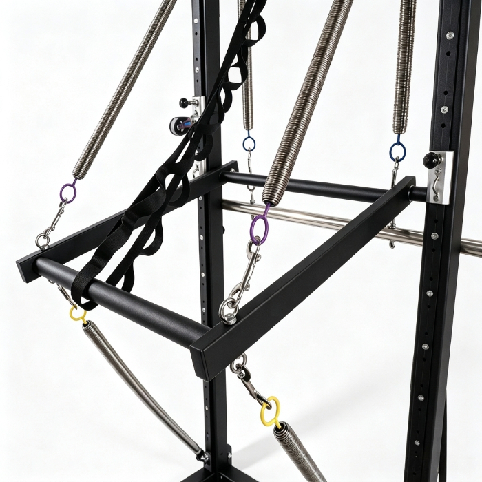 Reformador de Pilates de aluminio MJD-W45 con media torre y pista completa