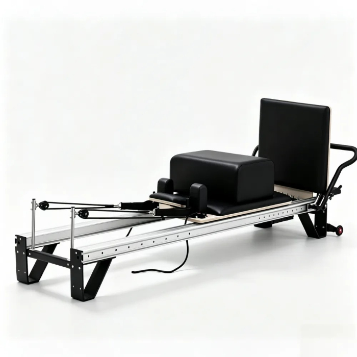 Equipo de entrenamiento multifuncional para hogar y gimnasio, reformador de Pilates de aluminio MJD-W26
