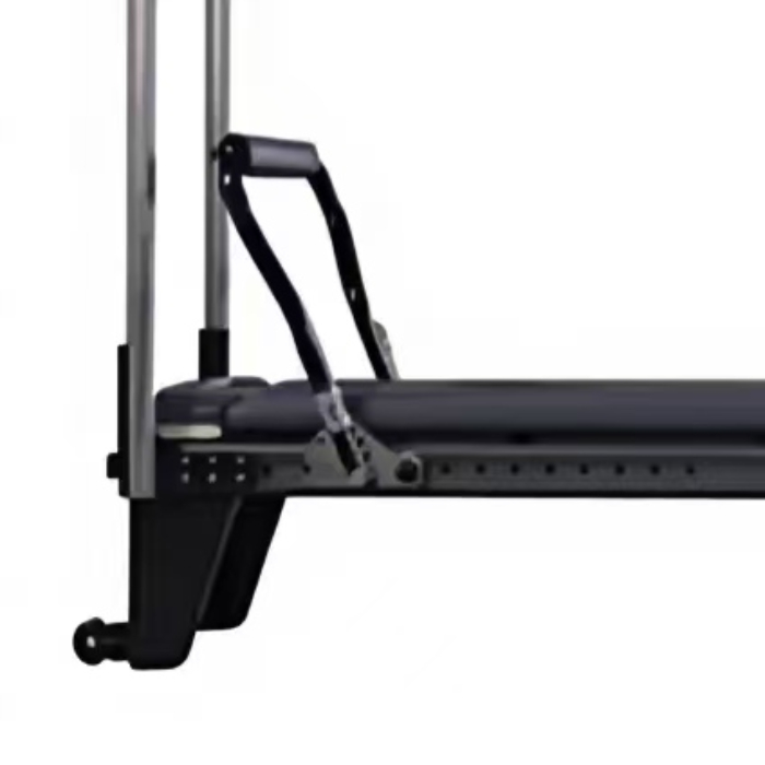 Máquina reformadora negra de Pilates 3 en 1 de aluminio de pista completa MJD-W54