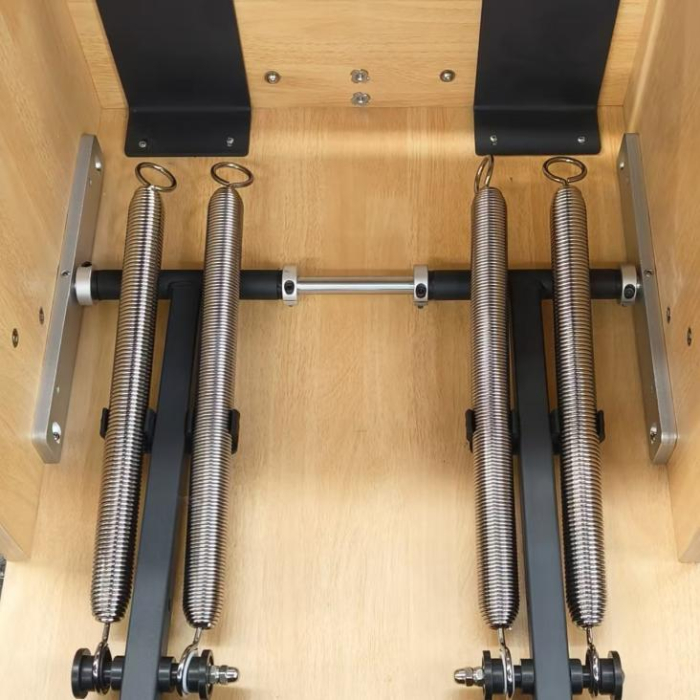 Equipo de entrenamiento de silla Wunda de Pilates de madera de roble macizo MJD-M401A